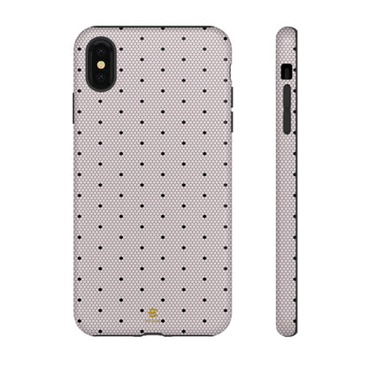 Funda para iPhone Allure con encaje color piel