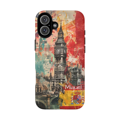 Custom Spanish in London iPhone Case