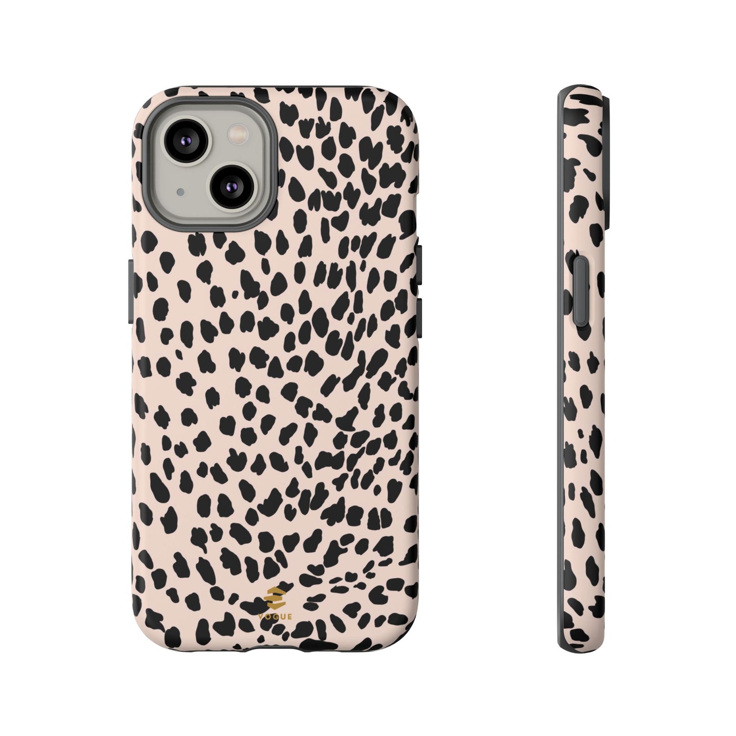 Funda para iPhone con estampado animal nude