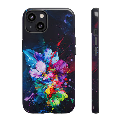 Splash of Rainbow iPhone Tough Case