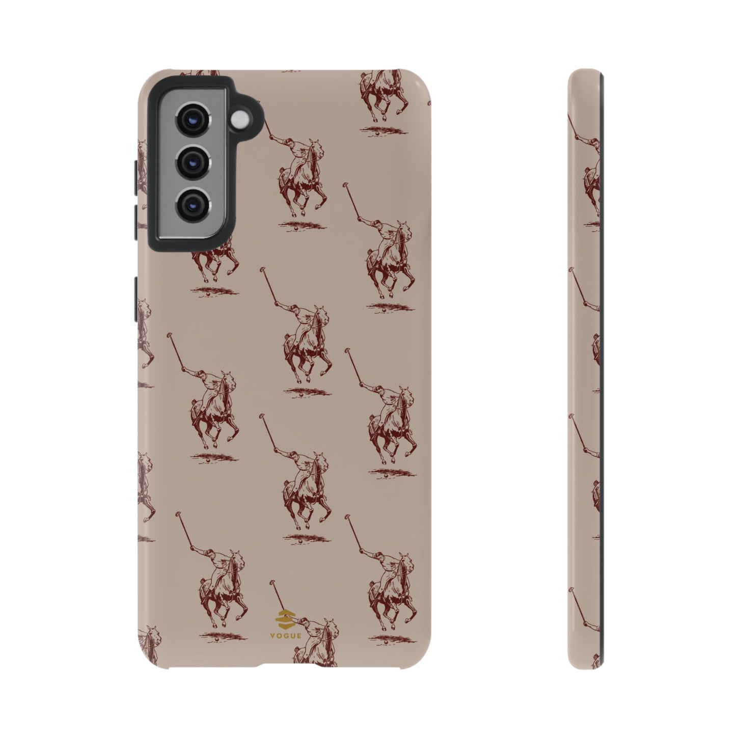 Polo Player Brown Samsung Case