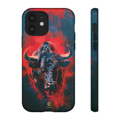 Bull Teal iPhone Case