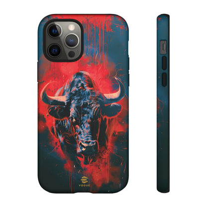 Bull Teal iPhone Case