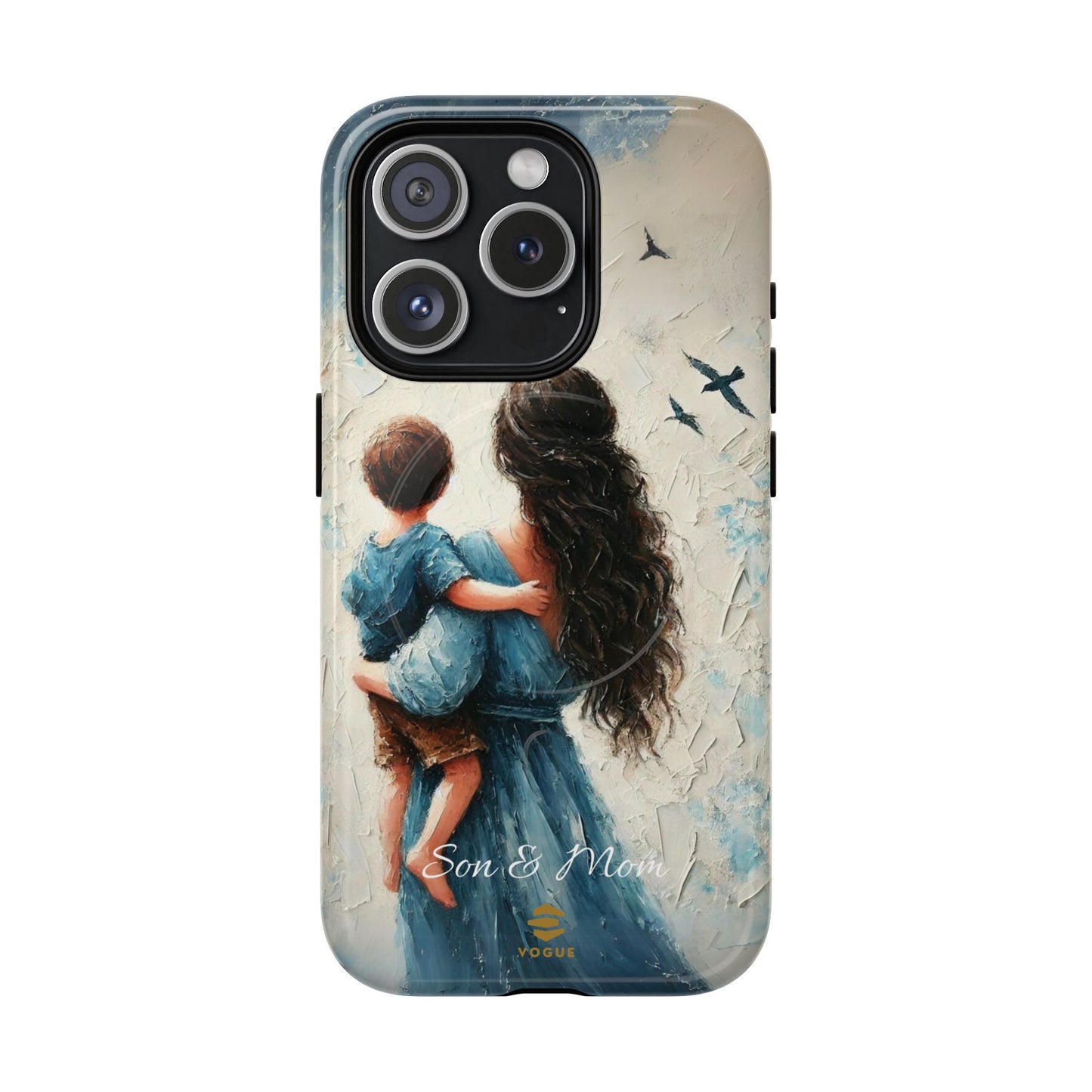 Custom Son & Mom Magsafe Phone Case