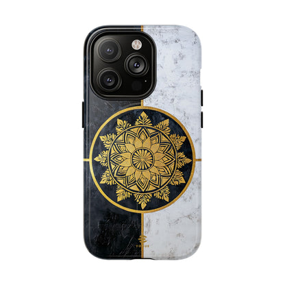 Gold Mandala MagSafe iPhone Case