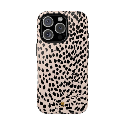 Beige Animal Print MagSafe iPhone Case