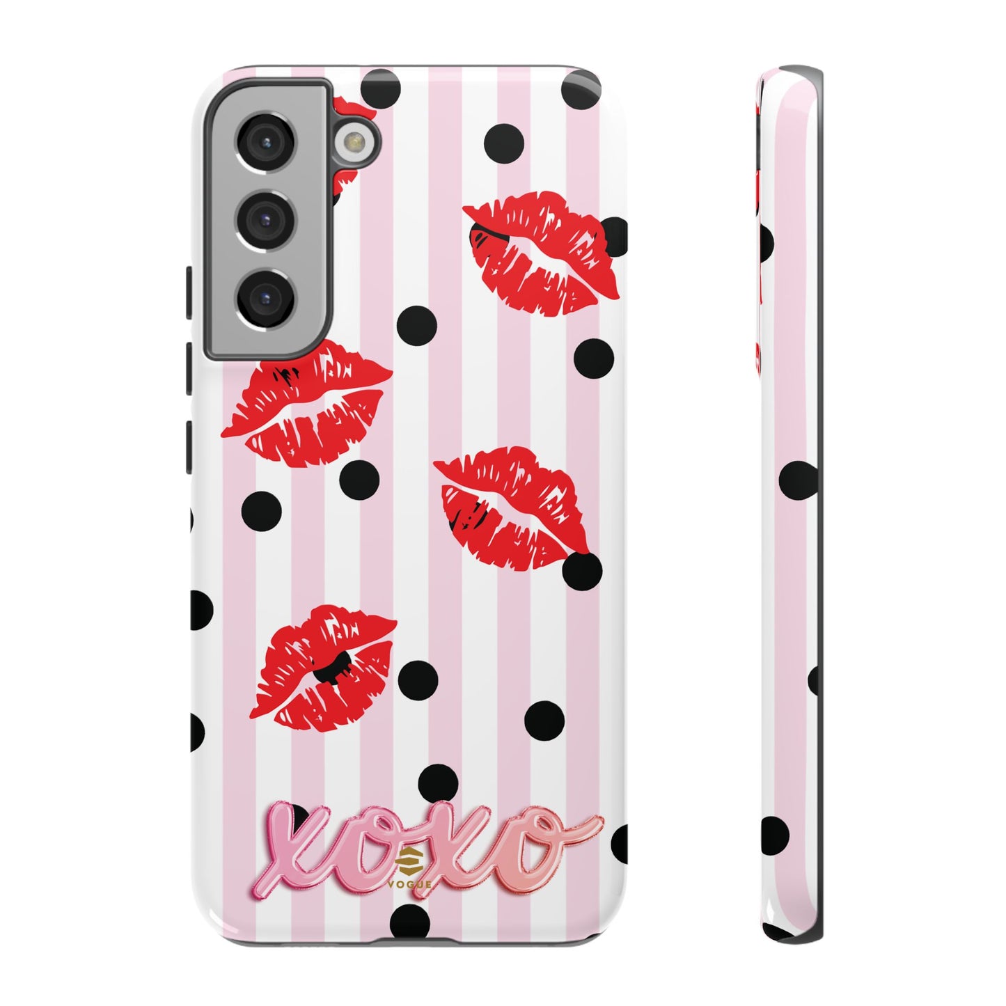 Berry Kiss Phone Case Valentine's day gift for her Samsung Galaxy Tough Case