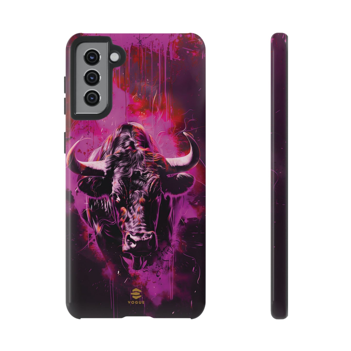 Bull Hot Pink Samsung Galaxy phone case