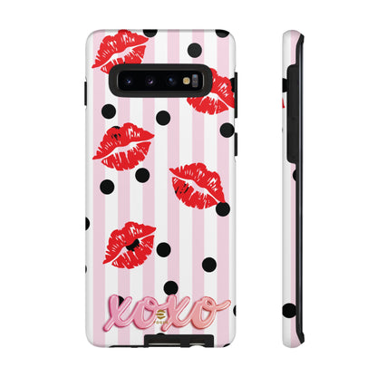 Berry Kiss Phone Case Valentine's day gift for her Samsung Galaxy Tough Case