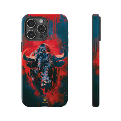 Bull Teal iPhone Case