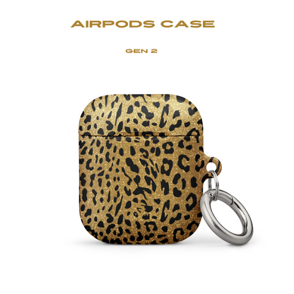 Gold Leopard AirPod Cases