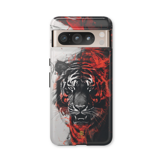 Estuche de Google con diseño de tigre