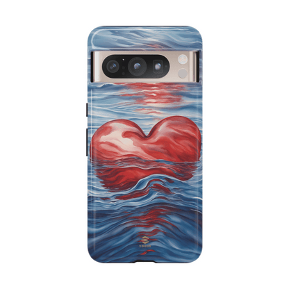 Deep Devotion Red Heart Google Tough Case Valentine's gift Protective Cover