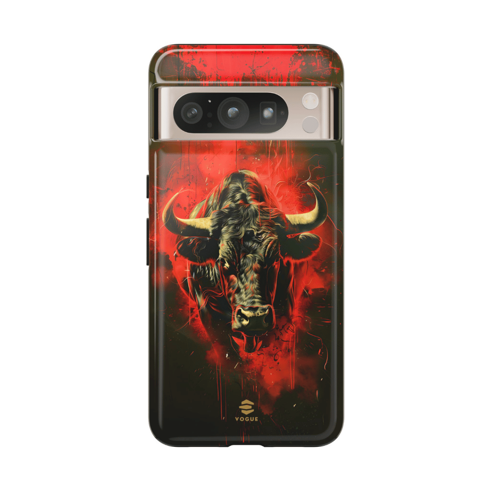 Bull Black Google Pixel Tough case