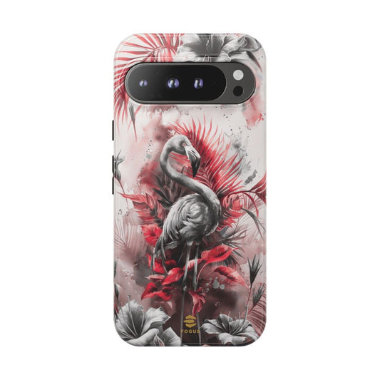 Flamingo Tropical Design Tough Phone Case Pixel