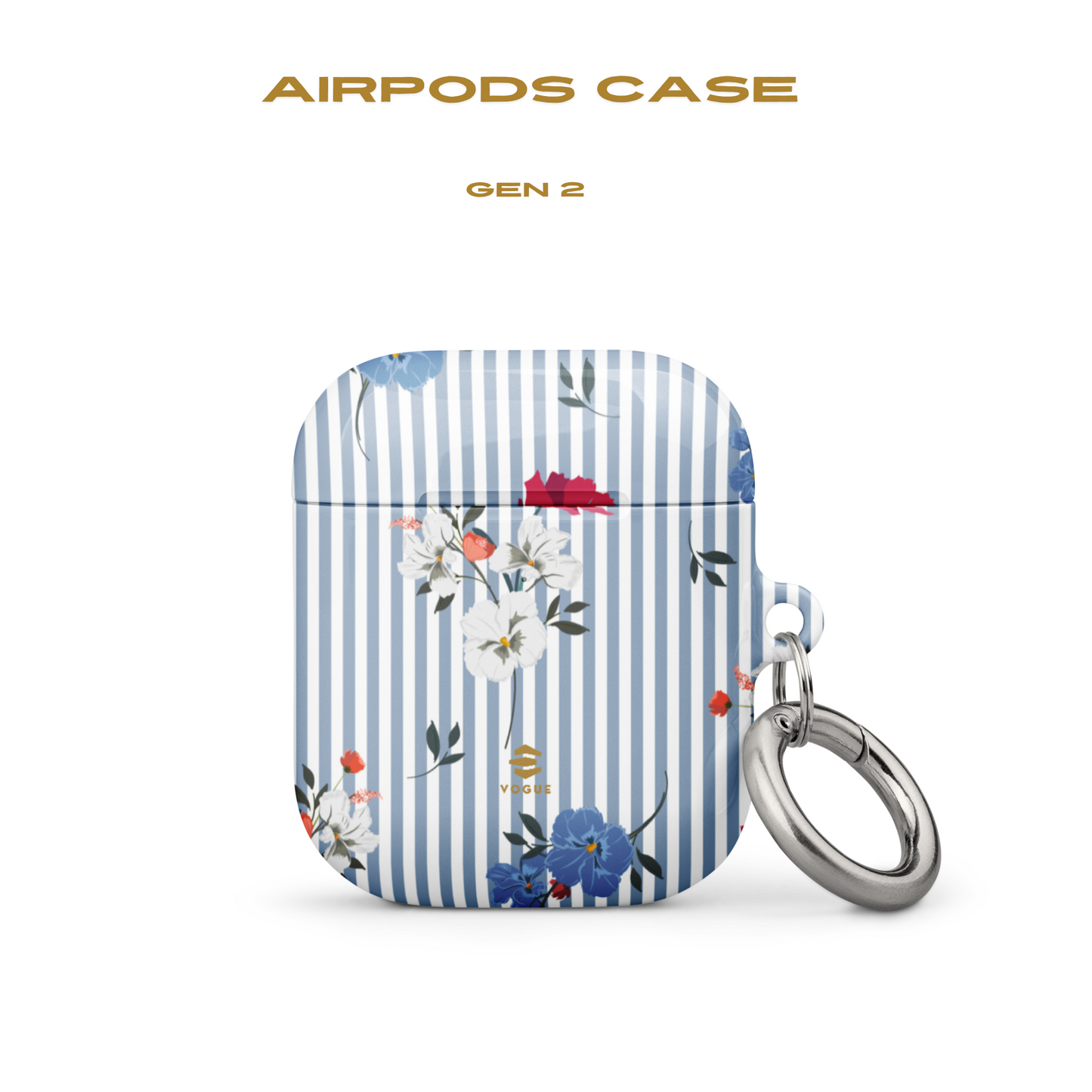 Denim Bouquet AirPod Cases