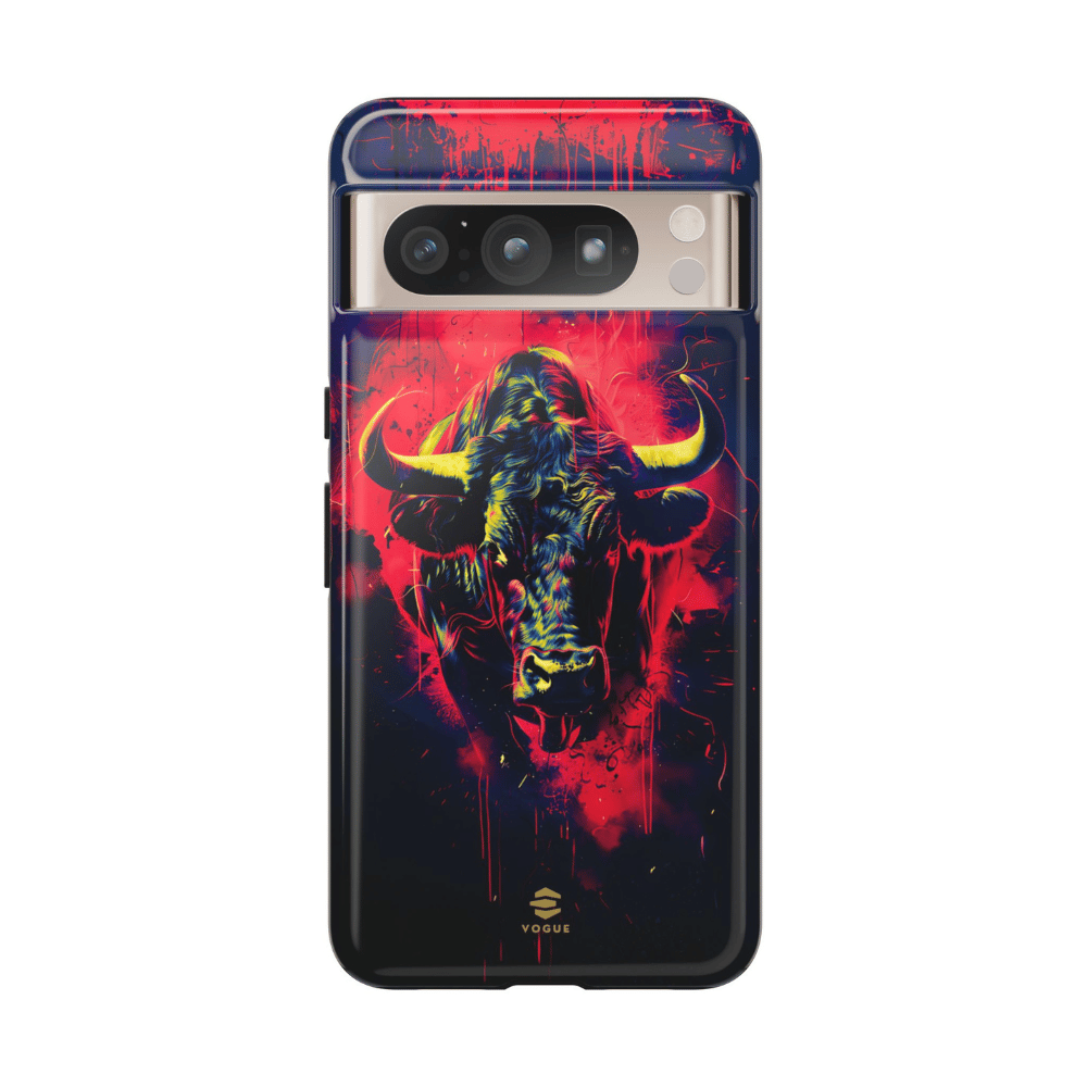 Bull Navy Google Pixel Tough Case