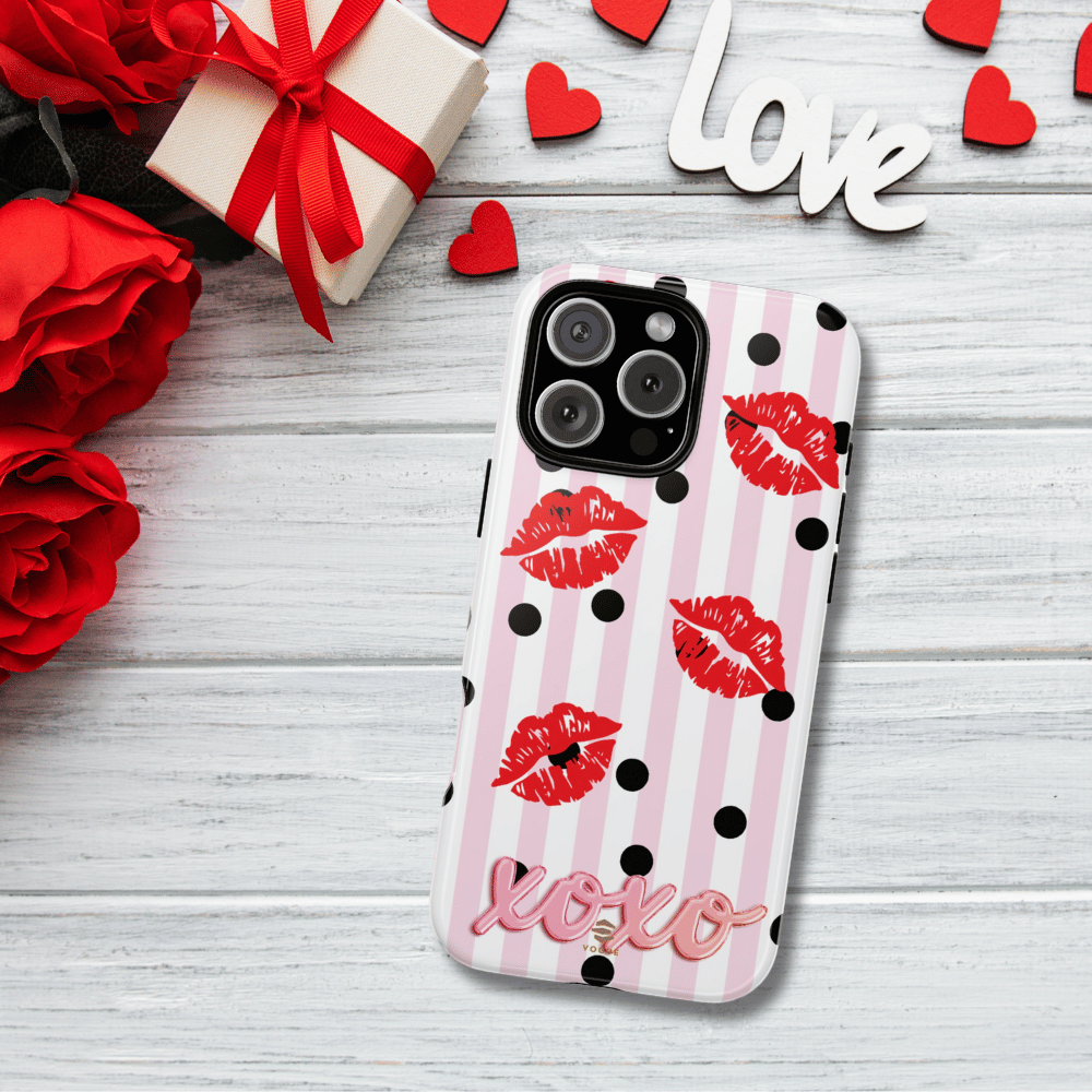 Berry Kiss iPhone Phone Case Valentine's day gift for her