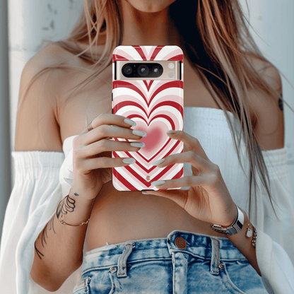 Red Hearts Phone Case For Valentine's day