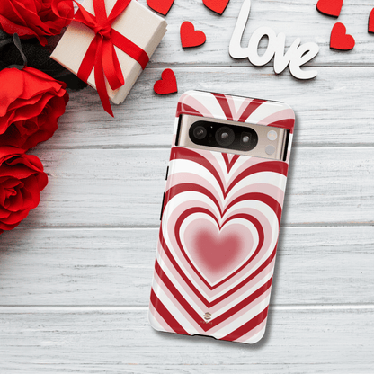 Red Hearts Phone Case For Valentine's day