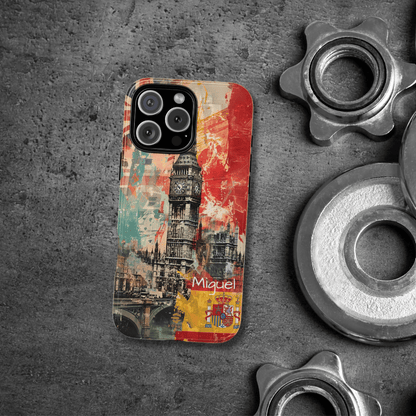 Custom Spanish in London iPhone Case