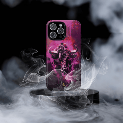 Bull Hot Pink iPhone Case