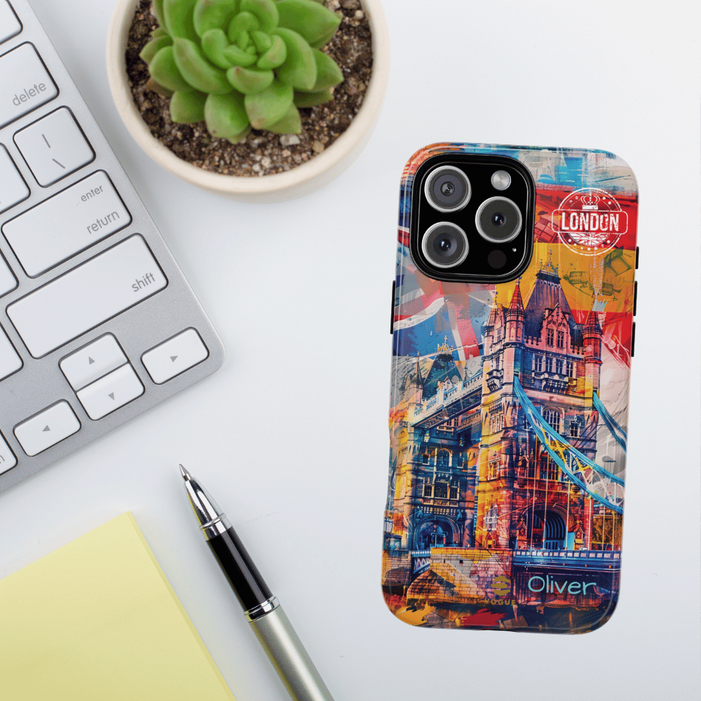 Custom London Cityscape iPhone Case