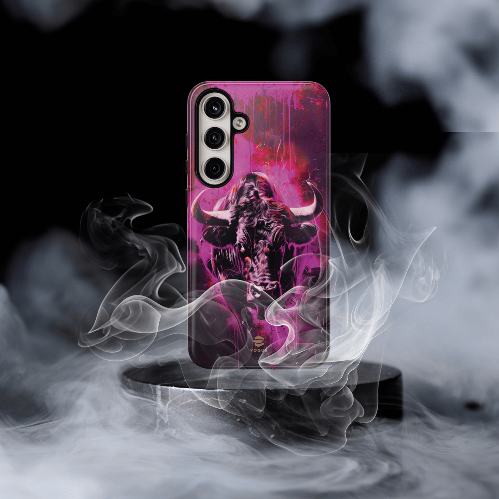 Bull Hot Pink Samsung Galaxy phone case