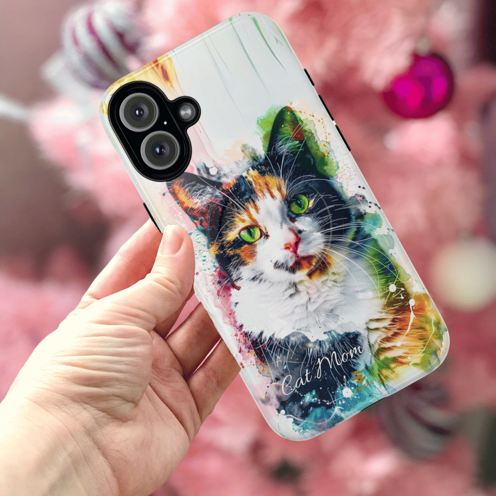 Custom Cat Mom MagSafe Case