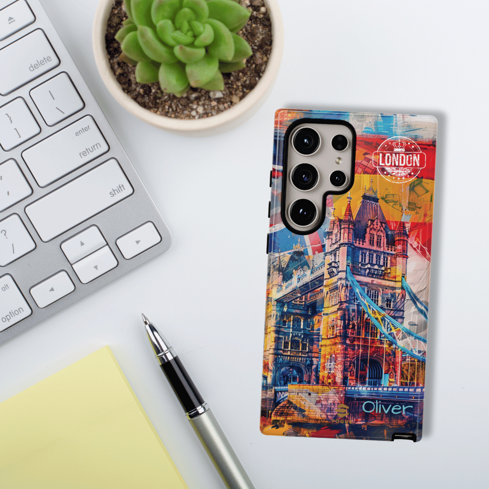 Custom London Cityscape Samsung Galaxy Case