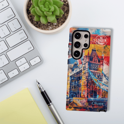 Custom London Cityscape Samsung Galaxy Case