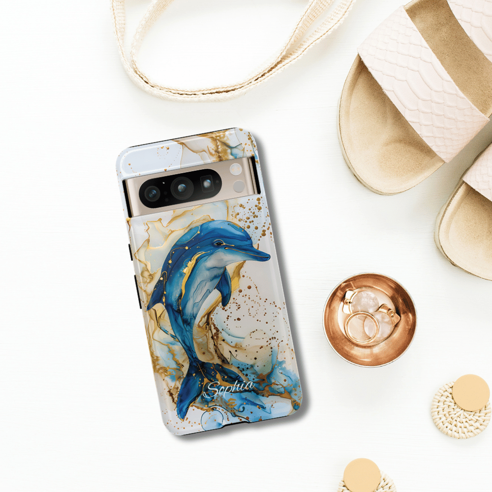 Custom Dolphin Google Pixel Case