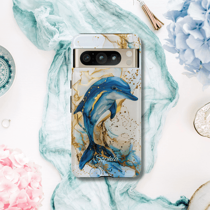 Custom Dolphin Google Pixel Case