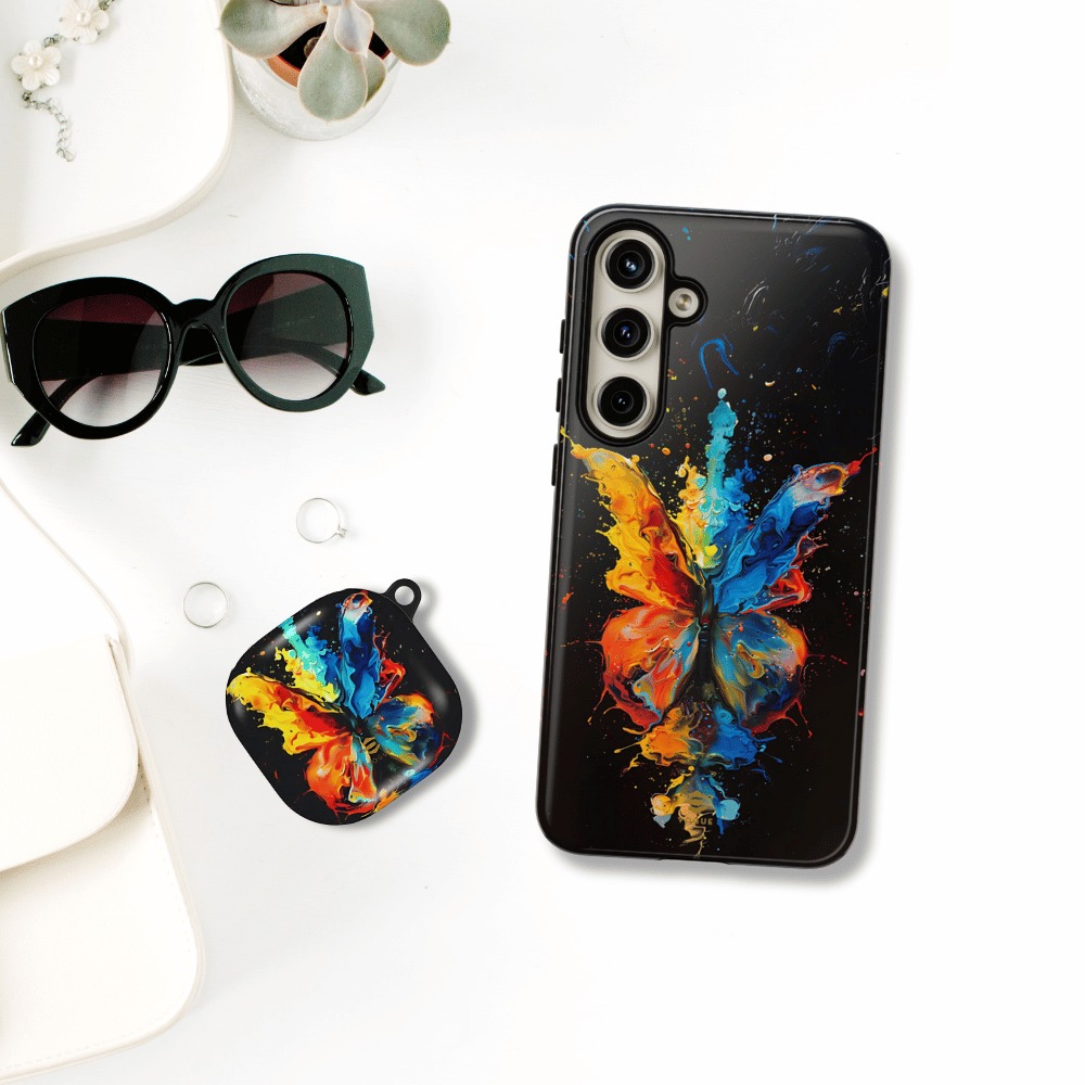 Butterfly Samsung Buds Tough Case