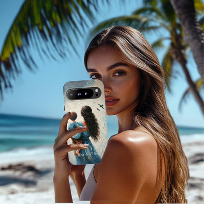 Custom Son & Mom Google Pixel Tough Phone Case