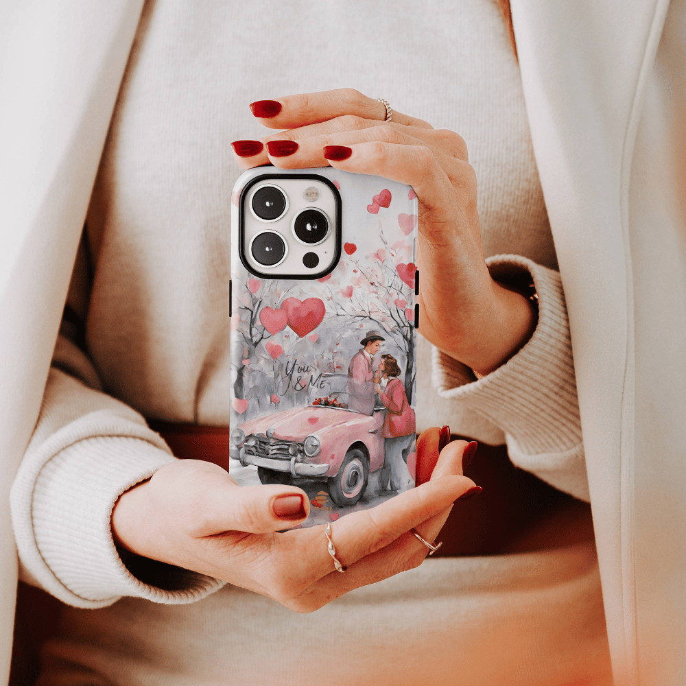 Lovebirds iPhone Tough Case