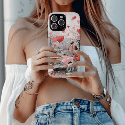 Lovebirds iPhone Tough Case