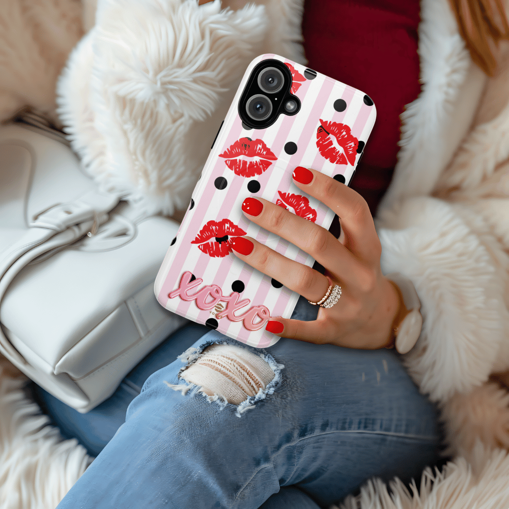 Berry Kiss MagSafe Phone Case Valentine's day gift for her