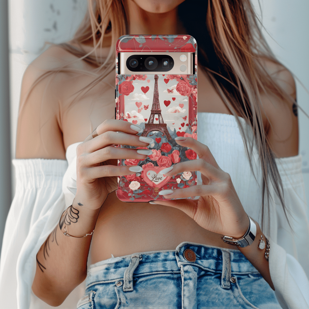 Heart in Paris Game iPhone Tough Case