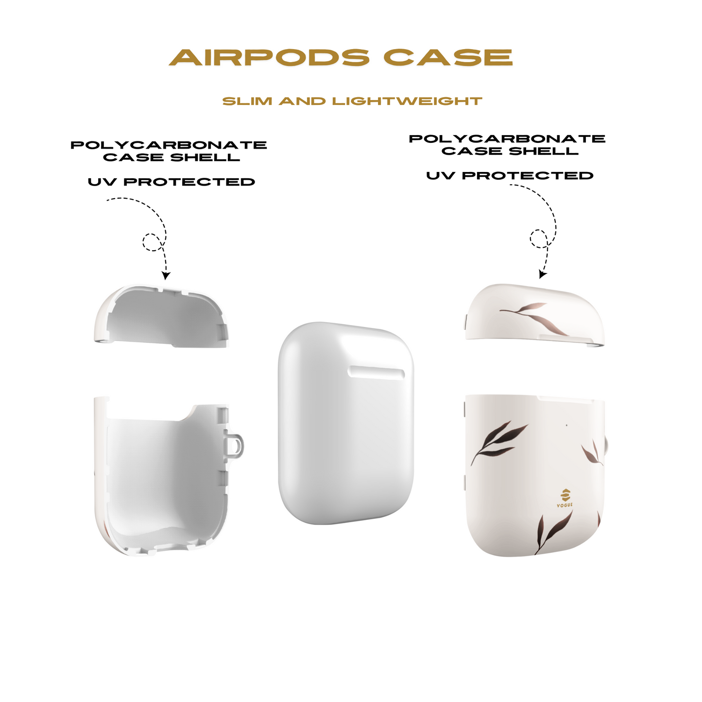 Beige Serenity APPLE AirPod Hüllen