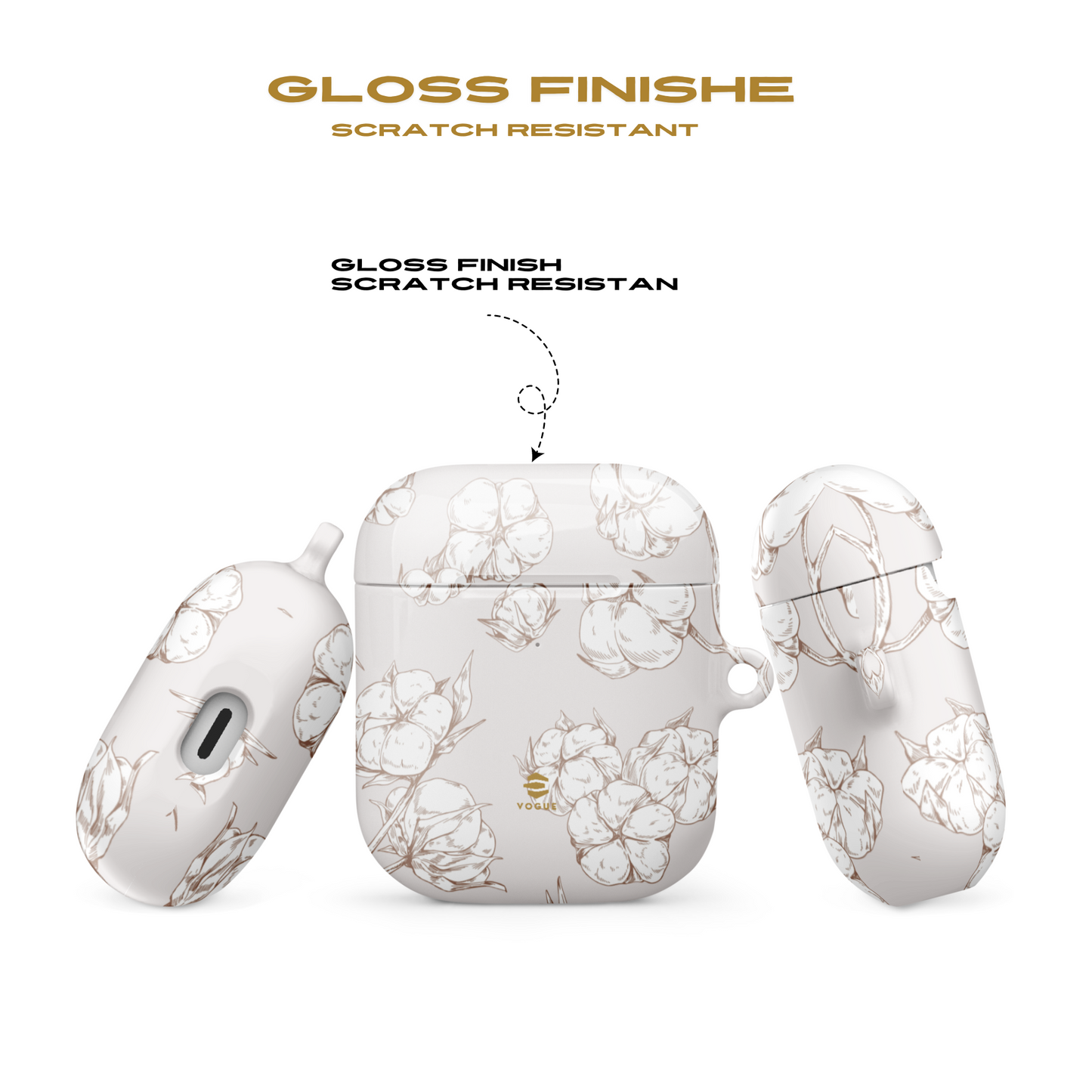 Cotton Field AirPod Cases