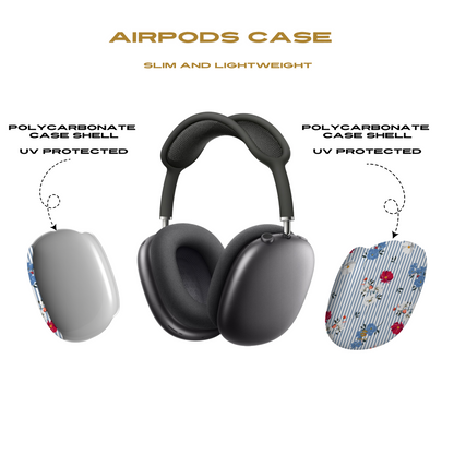 Estuches para AirPod Max de tela vaquera