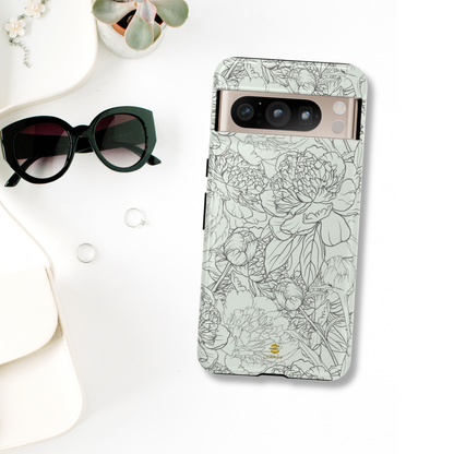 Estuche para Google Sage Peony Garden