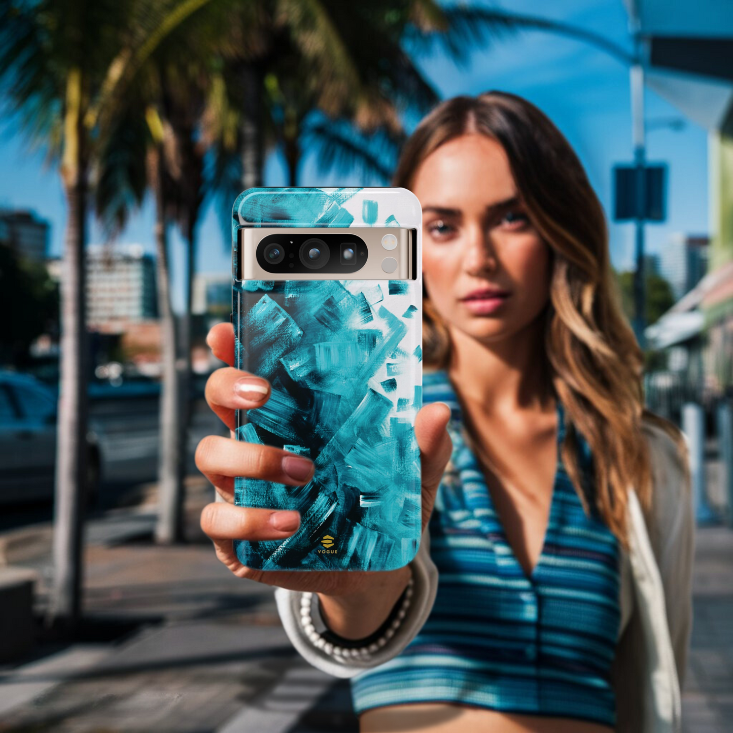 Das Meer Azure Google Pixel-Telefon-Hülle