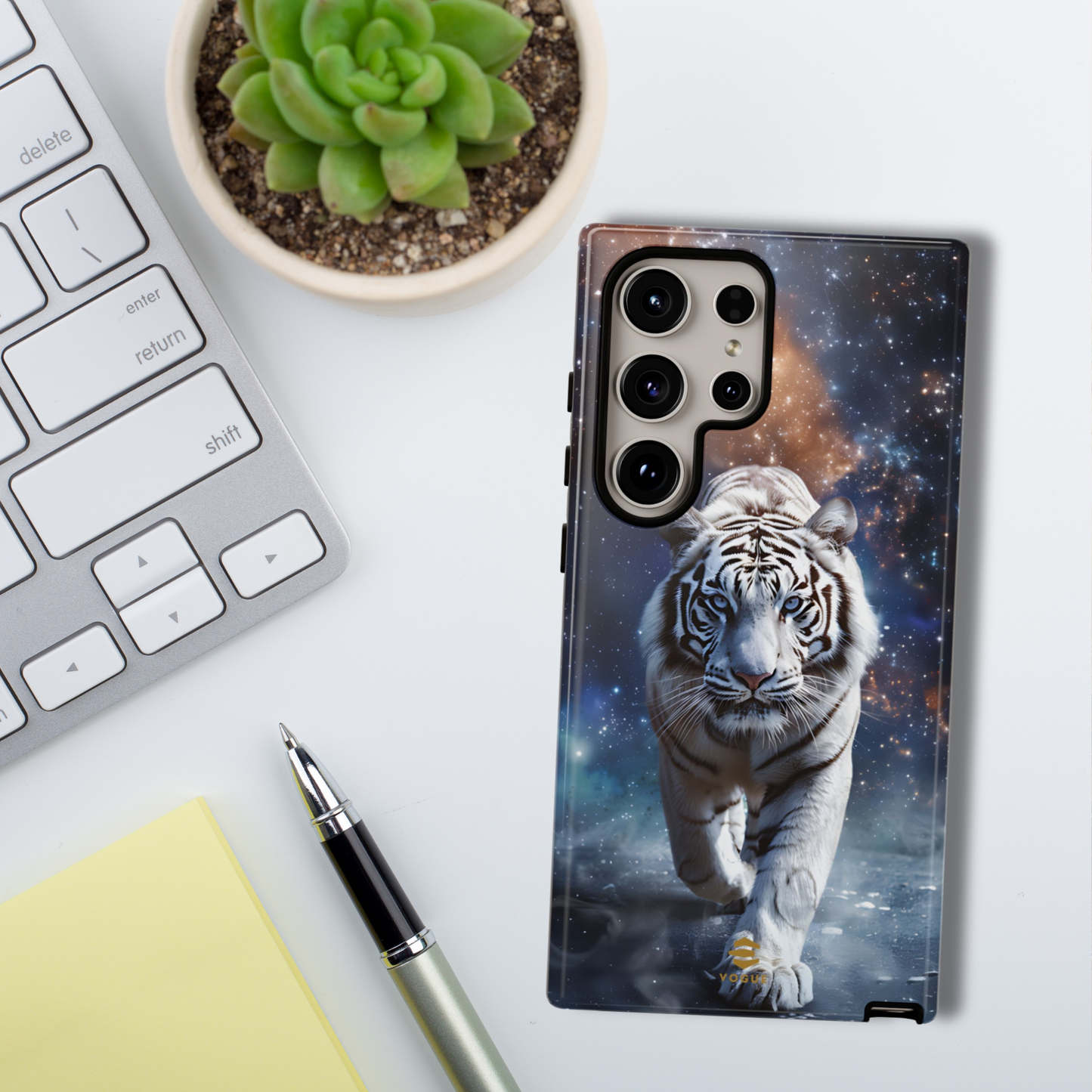 Funda para teléfono Samsung Galaxy con diseño de guardián galáctico
