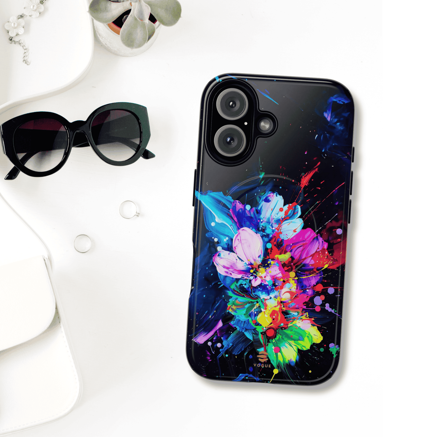 Splash of Rainbow MagSafe iPhone Case