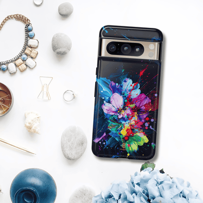 Splash of Rainbow Google Pixel Case