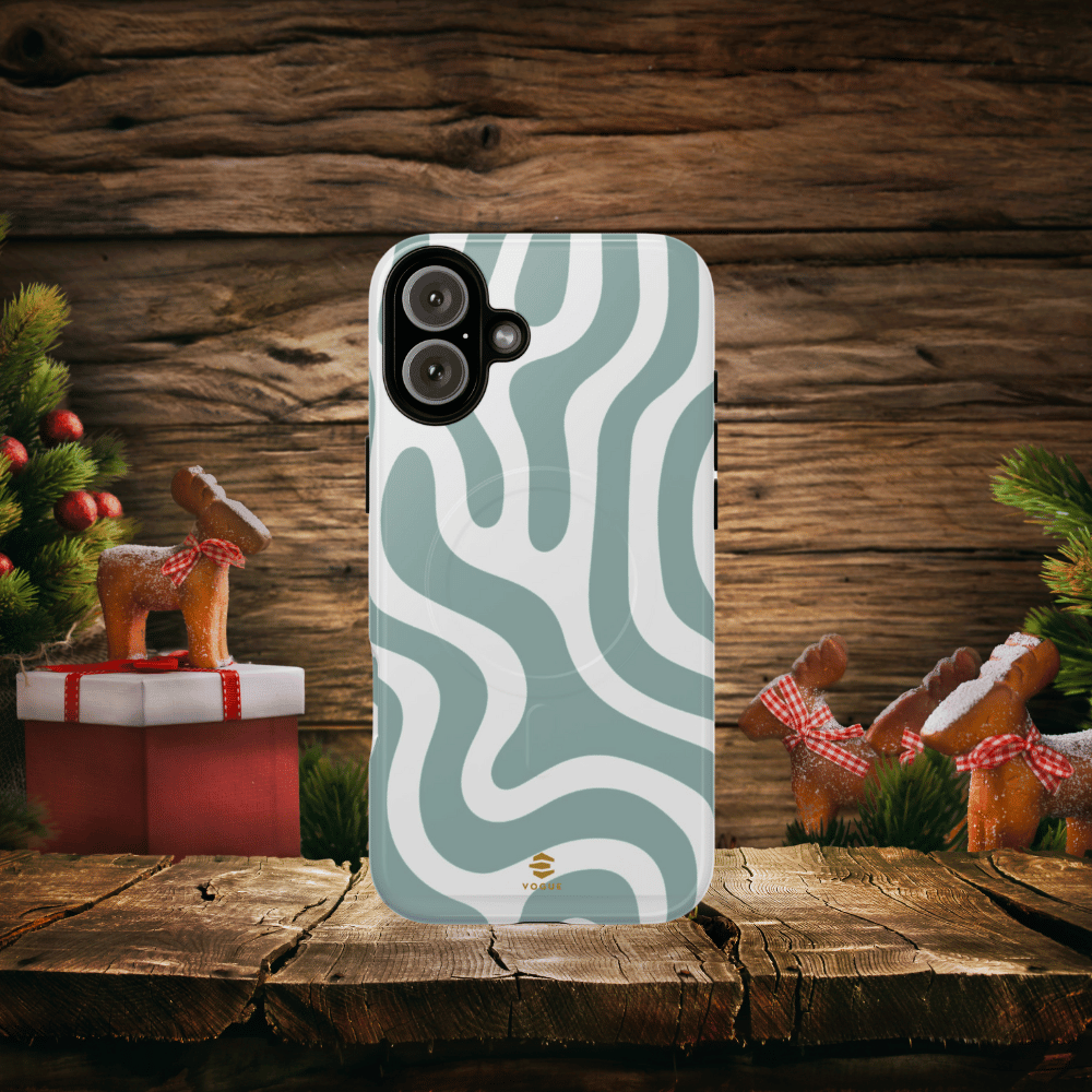 Crazy Abstract Lines MagSafe iPhone Case