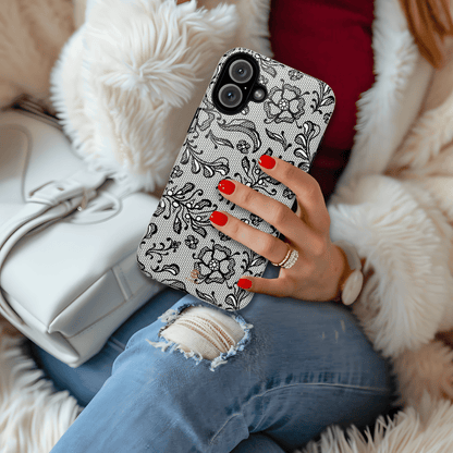 Lace Noir MagSafe iPhone Case