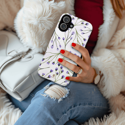 Lilac Blossom MagSafe iPhone Case